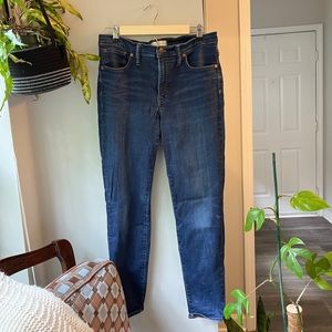 Madewell Skinny Jeans Darkwash Size 30